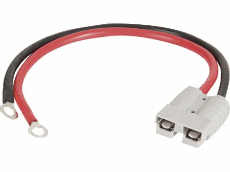 Drivetech 4x4 50A Anderson Plug to Eye Terminal Connector Lead - DTAPE
