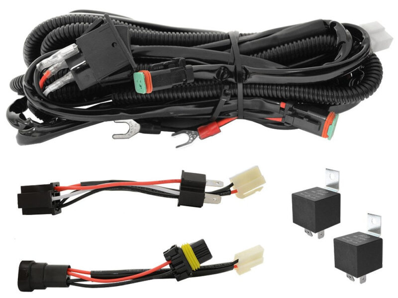 ZETA 12/24V LED Driving Light and Light Bar Wiring Harness - ZETA01