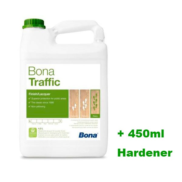 bona traffic with hardener 45l05l silkmatt or matt 2