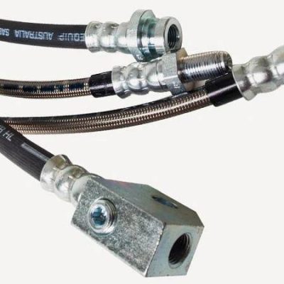 Brake Hose Non ABS Rubber Toyota Landcruiser 80,100 series 1/1990-2007