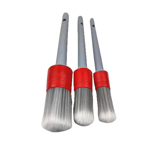 Interior Car Detailers Brushes Pkt of 3 Small, Medium, Large