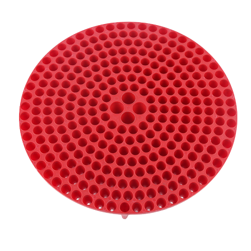 Bucket Grids. Red, Blue and Yellow