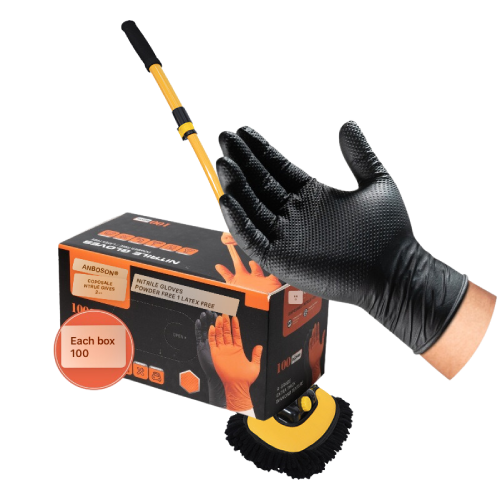 Detailers Nitrile Gloves 10mil Powder/Latex Free