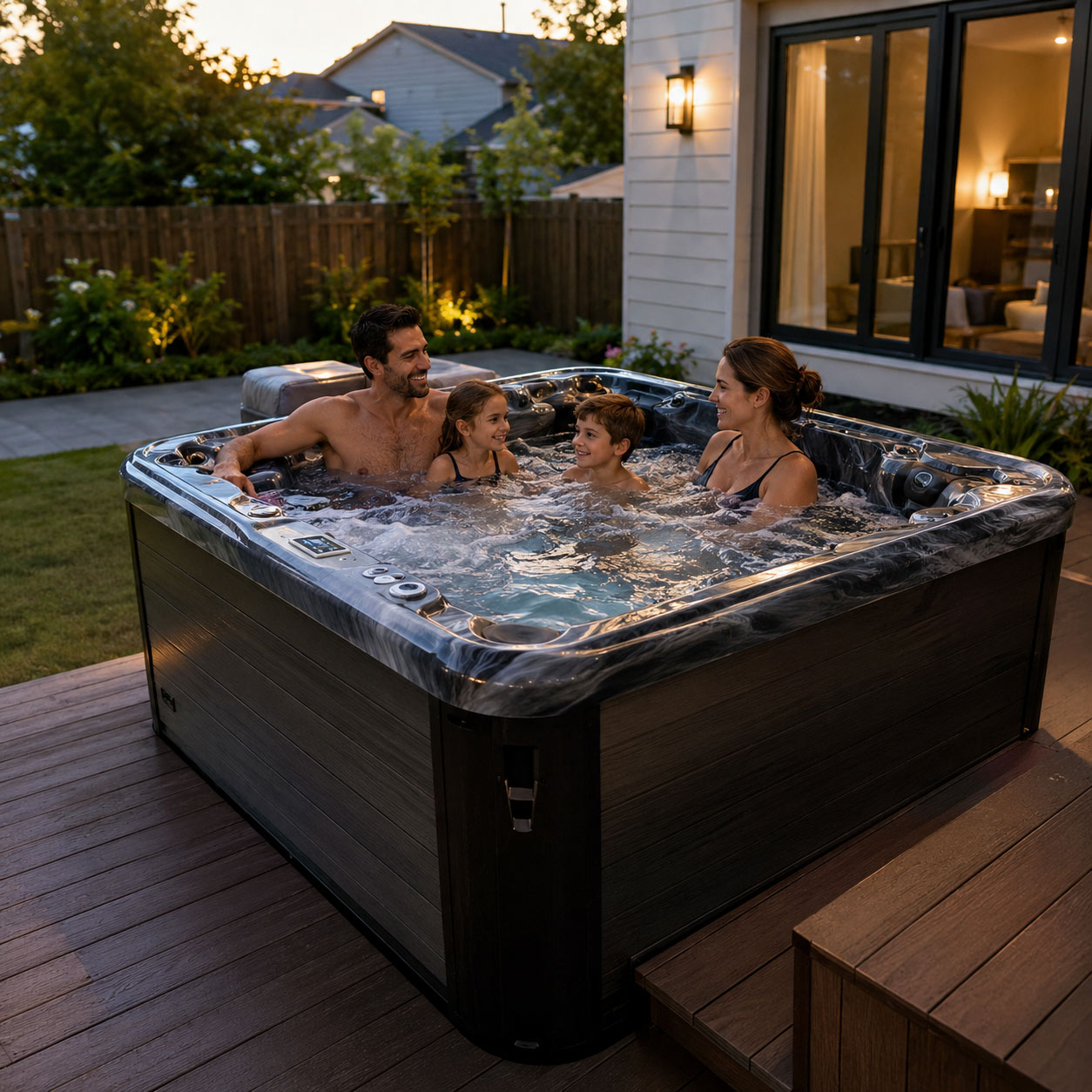 OASIS 7 person spa pool