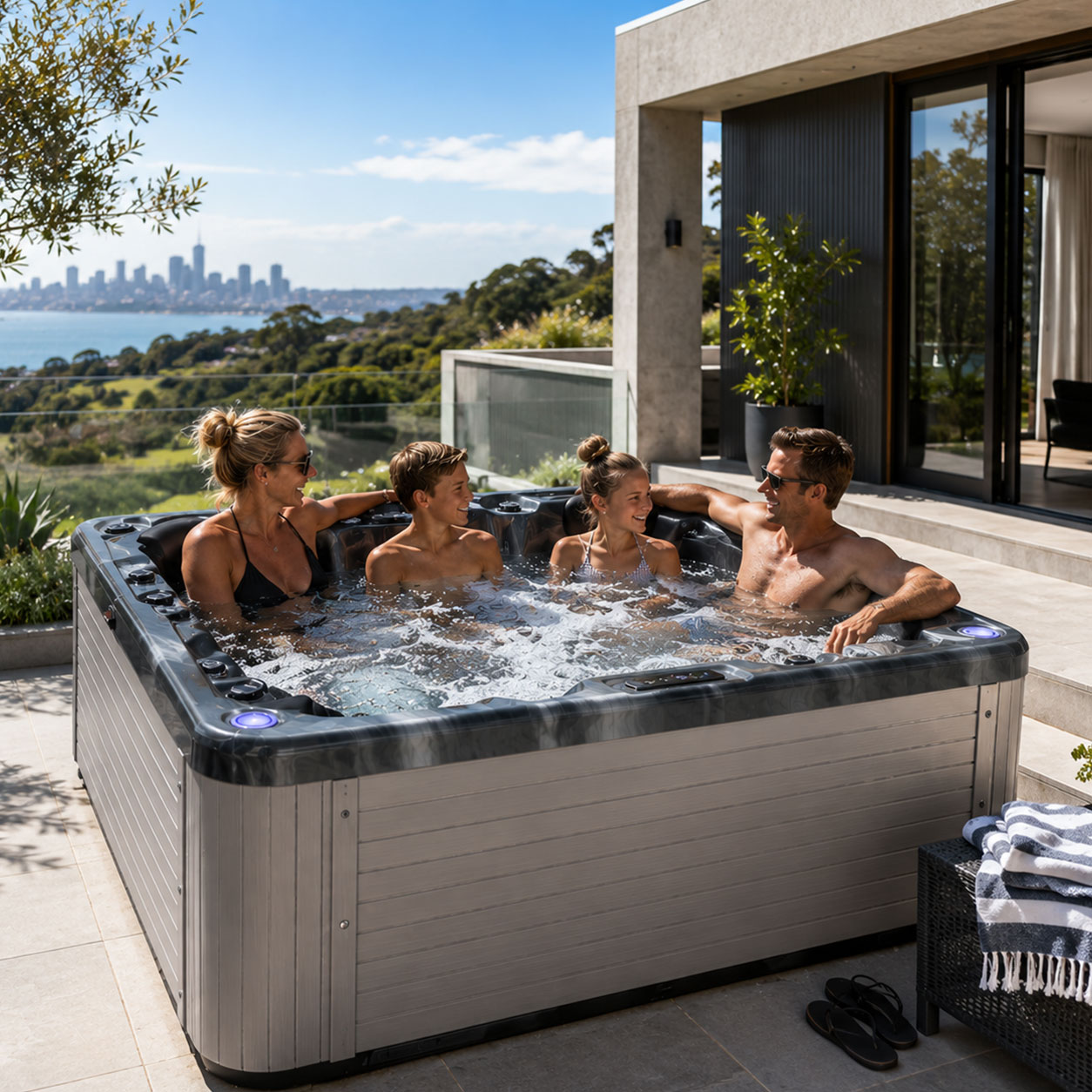 SERENITY 6 person spa pool