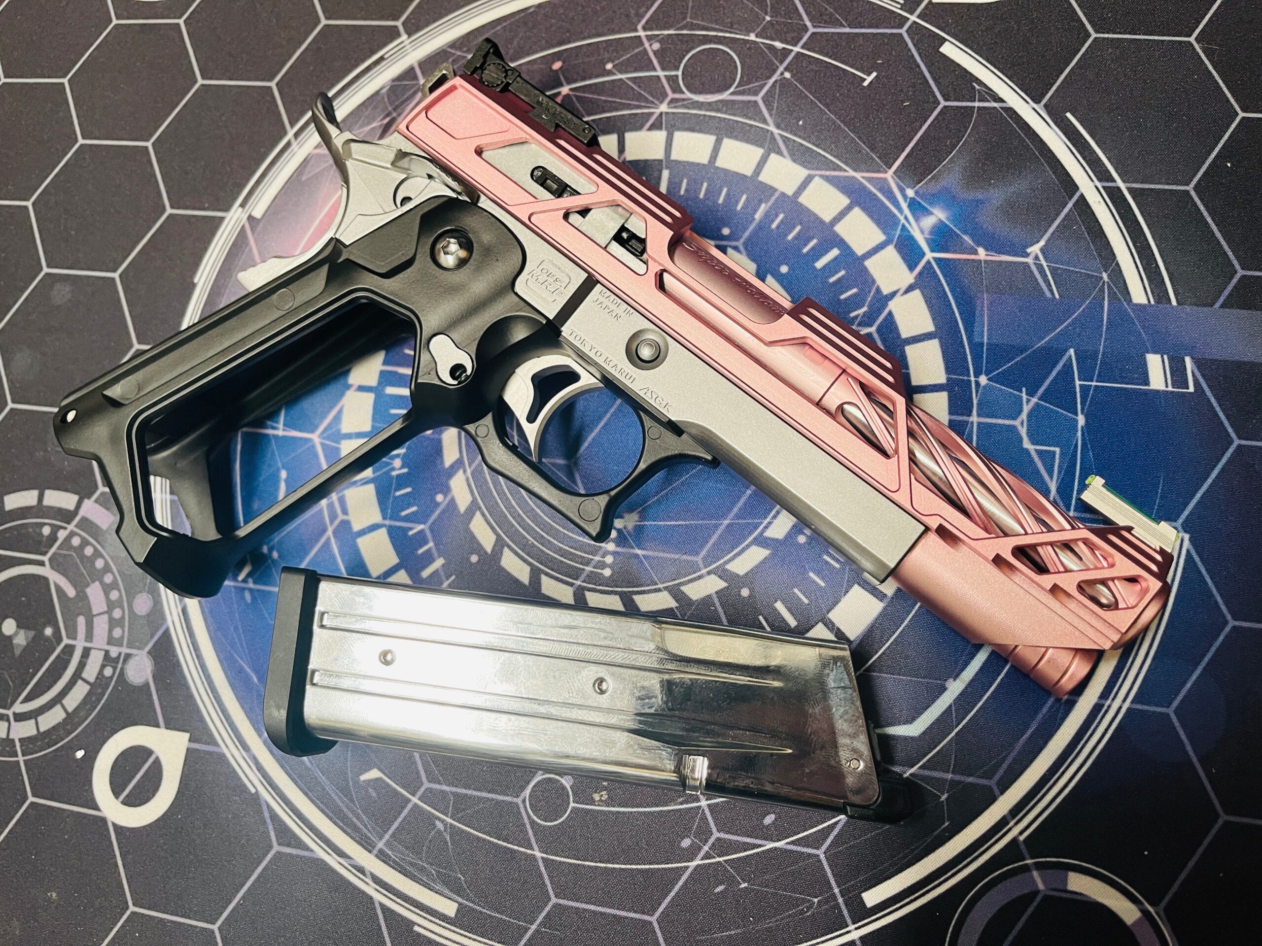 Custom Tokyo Marui / Dr Black / Laylax "Barbie" Hi Capa 5.1 Gas Pistol - Image 5