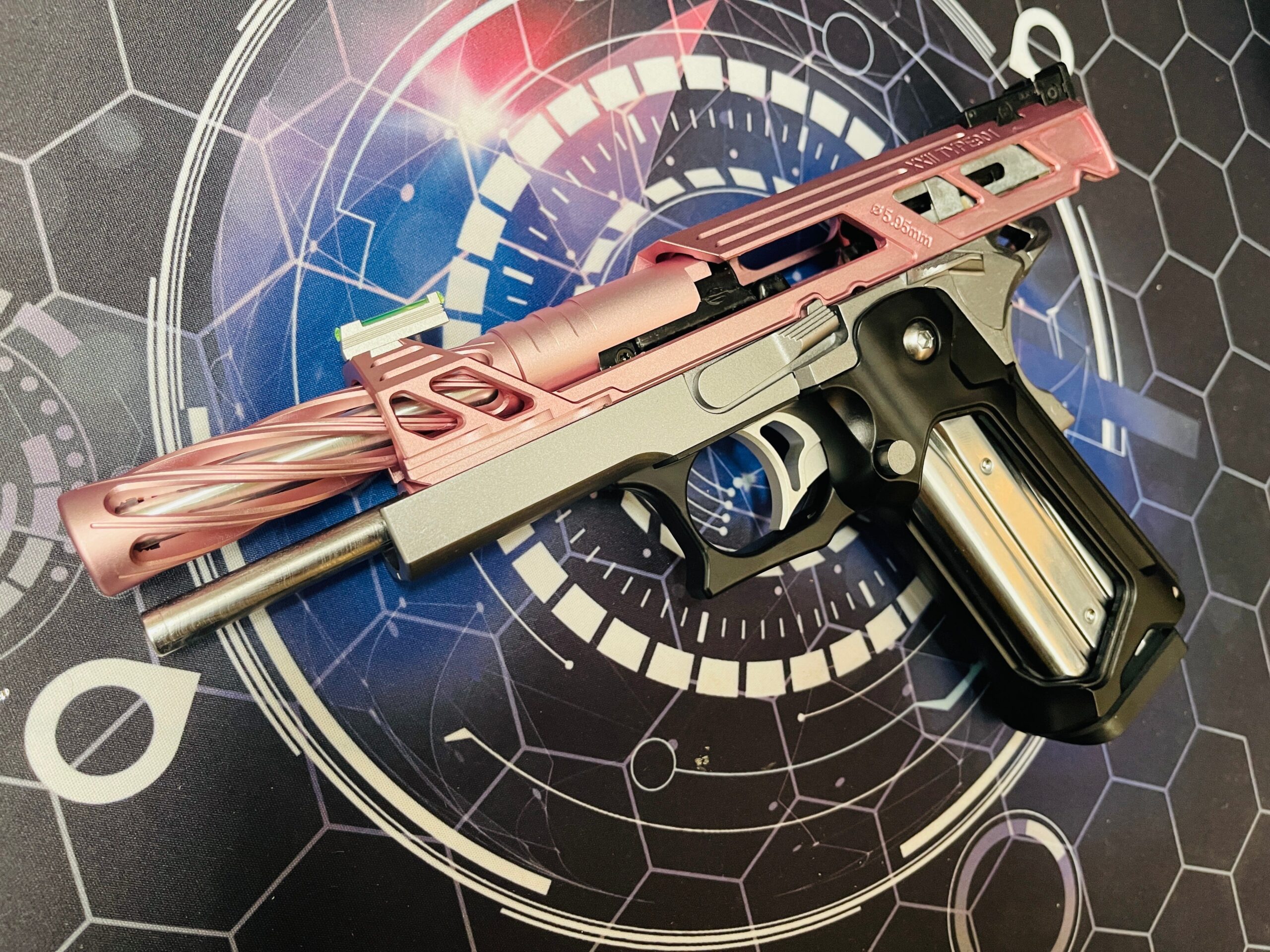 Custom Tokyo Marui / Dr Black / Laylax "Barbie" Hi Capa 5.1 Gas Pistol - Image 3