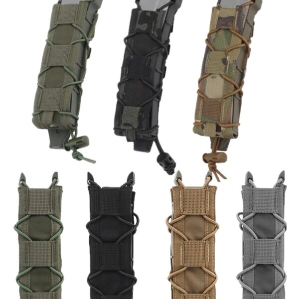 Tactical Open Extended Pistol/SMG Magazine Pouch
