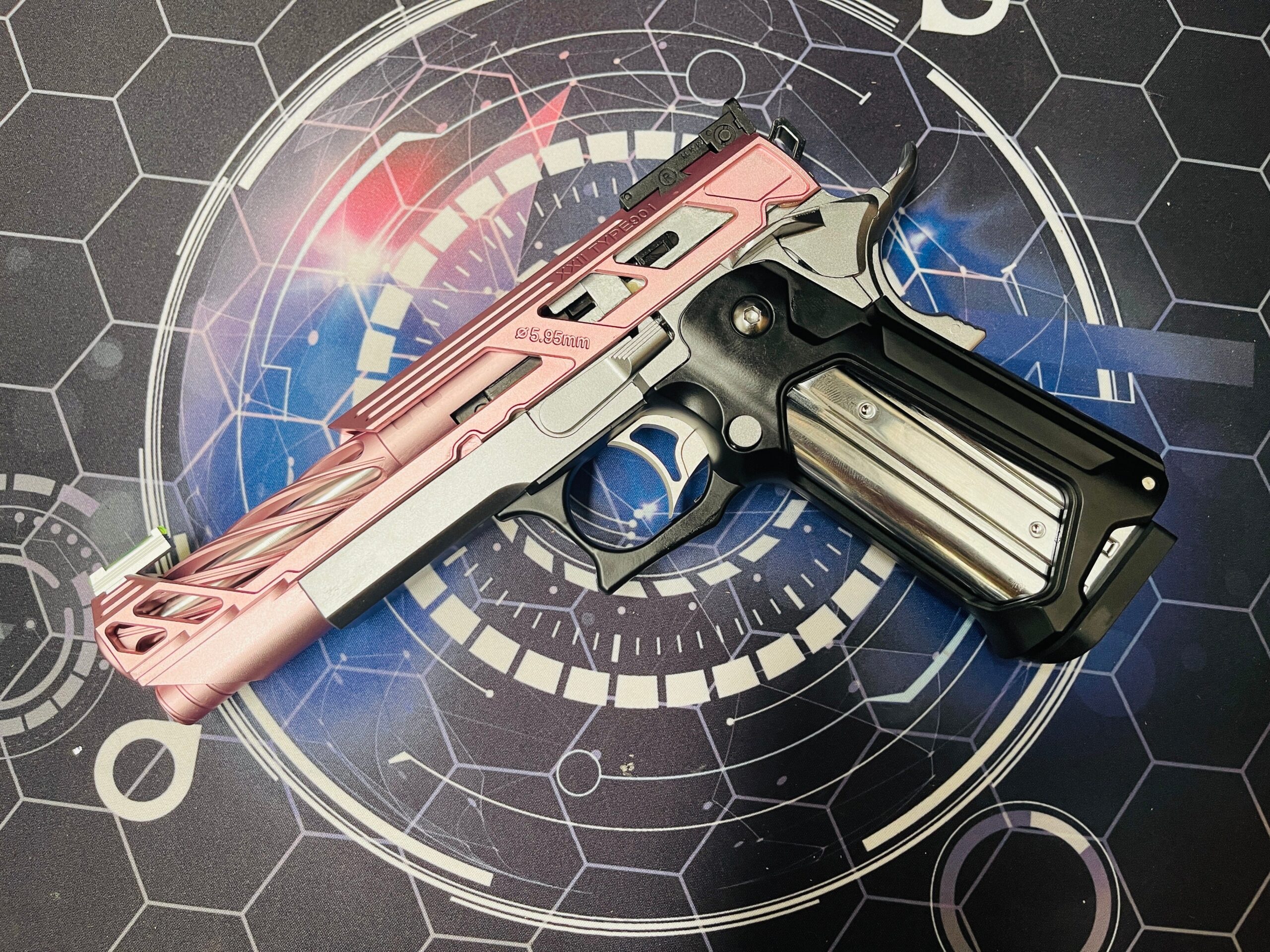 Custom Tokyo Marui / Dr Black / Laylax "Barbie" Hi Capa 5.1 Gas Pistol - Image 2