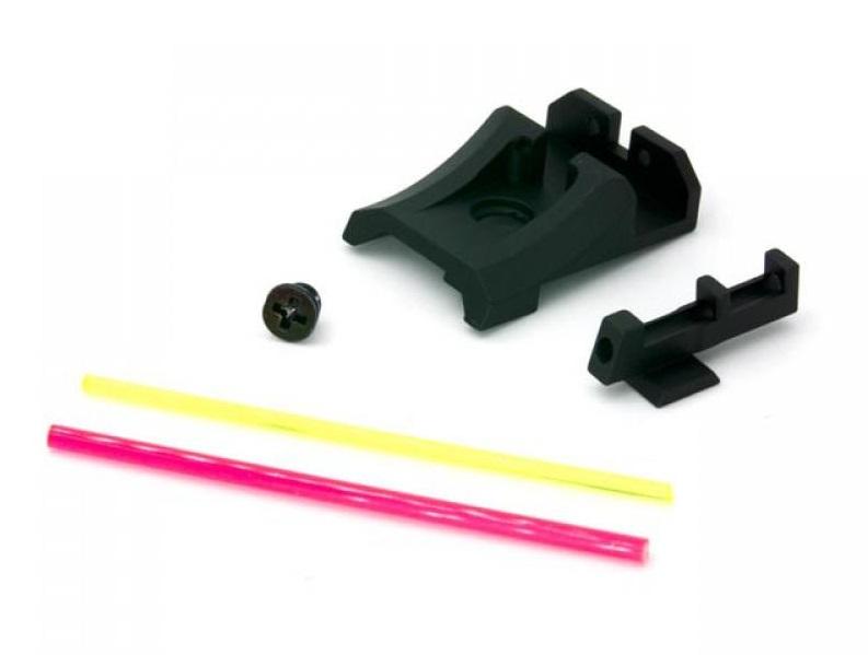 AIP Aluminium Front and Rear Sight (Fibre) for TM 4.3