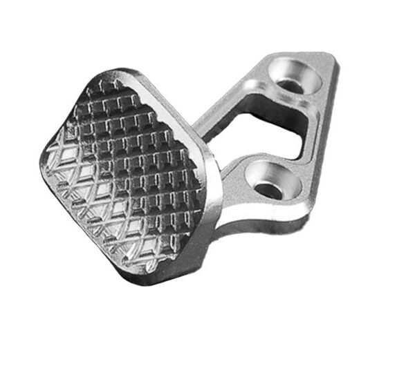 AIP Aluminium Skidproof Thumb Rest Silver R