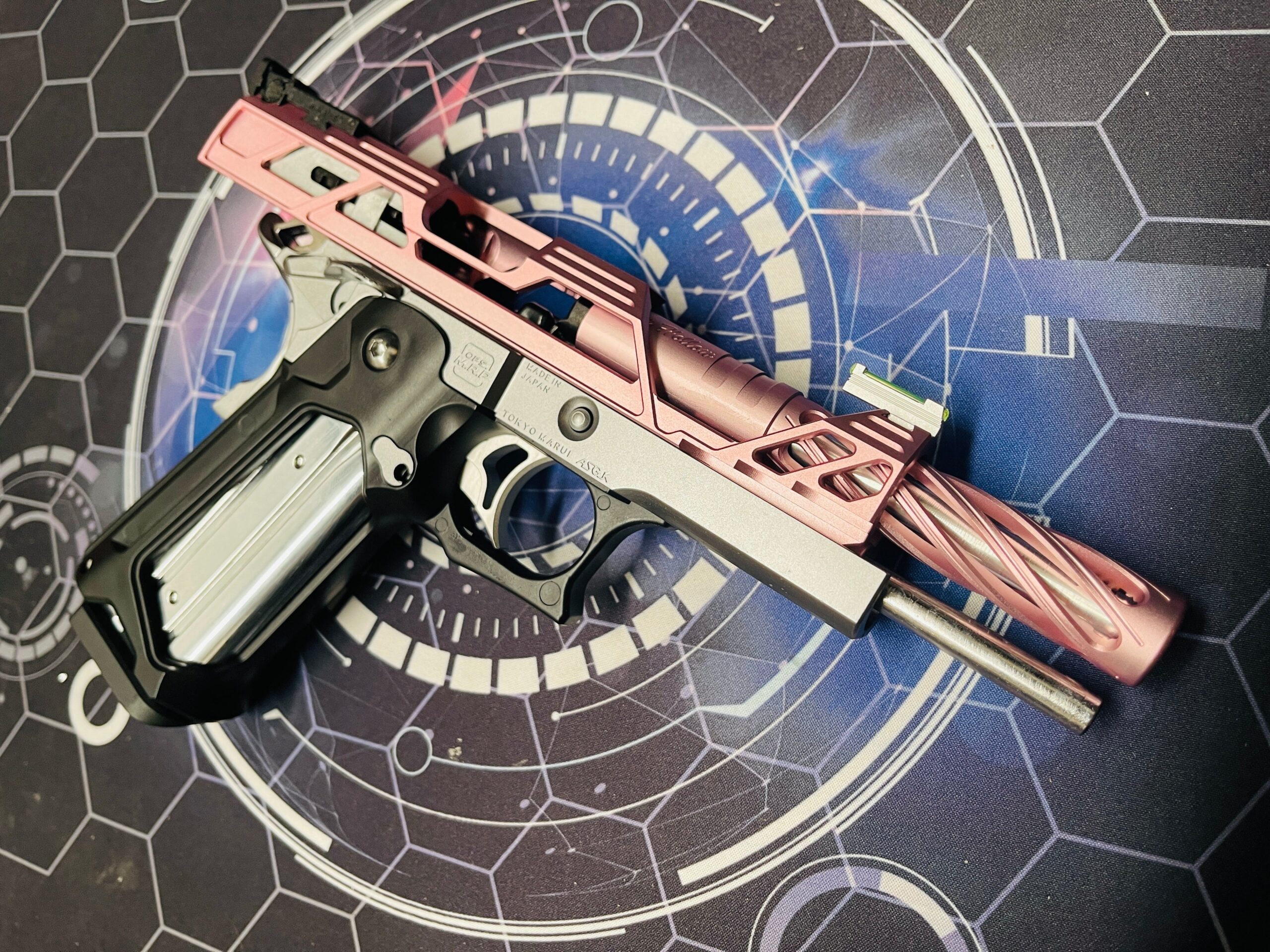 Custom Tokyo Marui / Dr Black / Laylax "Barbie" Hi Capa 5.1 Gas Pistol - Image 4