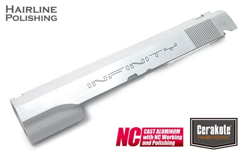 Guarder Aluminium Slide for TM Hi-Capa 5.1 (INFINITY/Cerakote Silver Polishing)