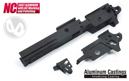 Guarder Aluminium Frame for MARUI HI-CAPA 5.1 (Standard/INFINITY/Black)