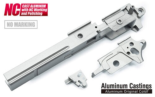 Guarder Aluminium Frame for MARUI HI-CAPA 4.3 (4.3 Type/NO Marking/Alum. Original)