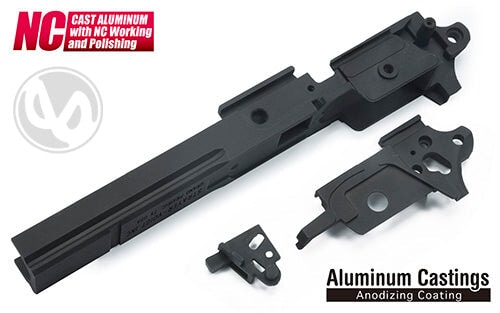 Guarder Aluminium Frame for MARUI HI-CAPA 4.3 (4.3 Type/INFINITY/Black)