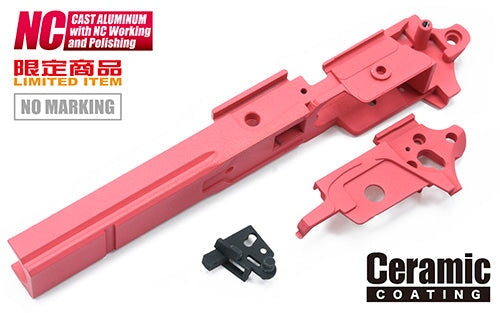 Guarder Aluminium Frame for MARUI HI-CAPA 4.3 (4.3 Type/NO Marking/Pink)