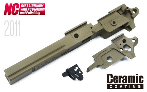 Guarder Aluminium Frame for MARUI HI-CAPA 4.3 (4.3 Type/STI 2011/FDE)