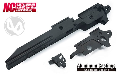 Guarder Aluminium Frame for MARUI HI-CAPA 5.1 (GD Type/INFINITY/Black)