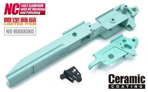 Guarder Aluminium Frame for MARUI HI-CAPA 5.1 (Goldmatch Type/NO Marking/Robin Egg Blue)