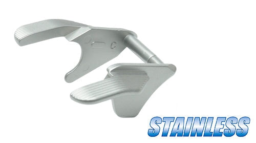 Guarder Stainless Ambi Thumb Safety for MARUI HI-CAPA 5.1/4.3 (Standard/Silver)