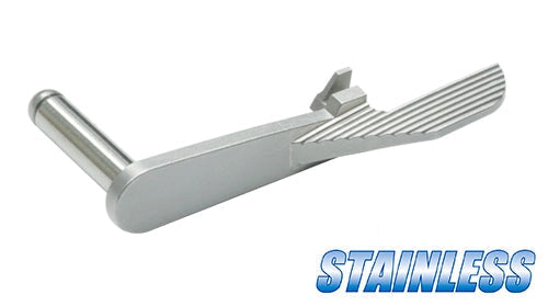 Guarder Extended Stainless Slide Stop for MARUI HI-CAPA 5.1 Gold Match (Silver)
