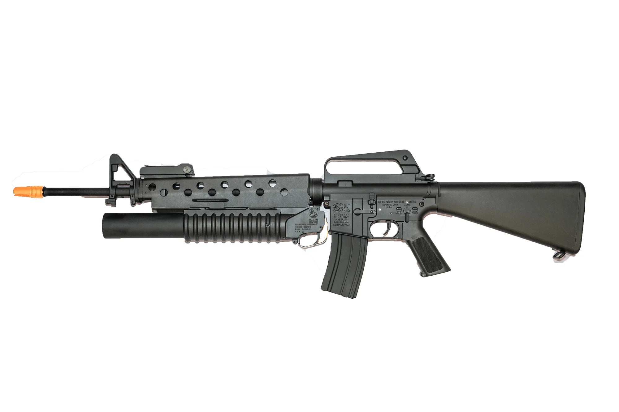 E&C M16 WITH M203 EC-703 Gel Blaster - Image 2