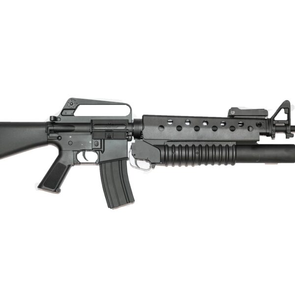 E&C M16 WITH M203 EC-703 Gel Blaster
