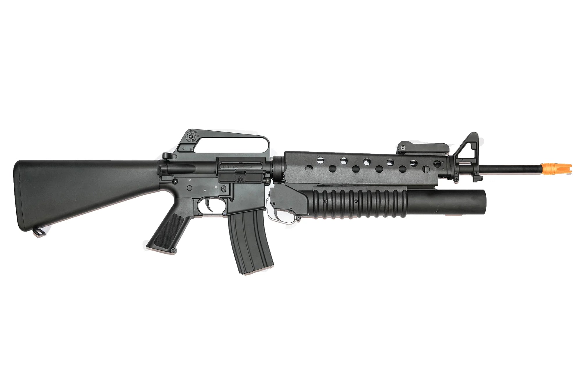 E&C M16 WITH M203 EC-703 Gel Blaster