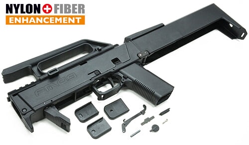 Guarder FMG-9 G18C Folding Machine Gun Kit (Black)