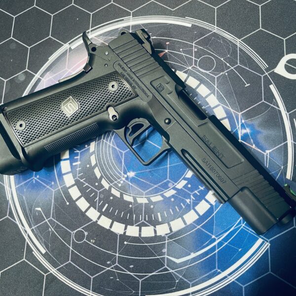Custom EMG / Salient Arms International™ / Laylax / Guarder 2011 DS Pistol 5.1 Hi Capa Gel Blaster Black