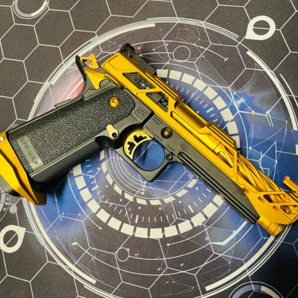 Custom Tokyo Marui / Dr Black "Gold-Flare" Hi Capa 5.1 Gas Pistol