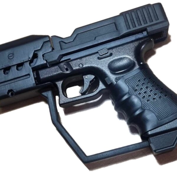 3D Printed Kit - Sci Fi Combat Evolved Pistol for Glock Gel Blaster