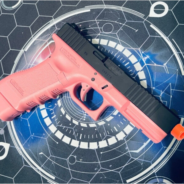 Custom Guarder Glock G17 Custom II 5-Hole "Lord Maker" Pink Gen 3 Gel Blaster
