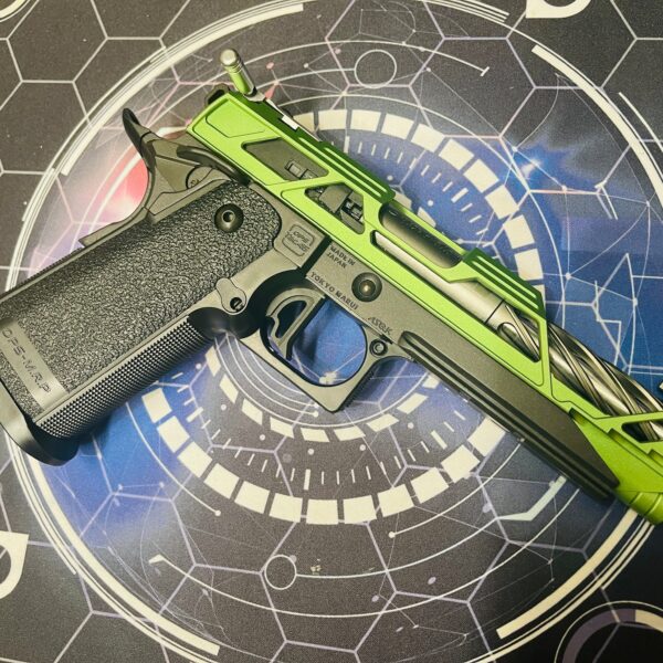 Custom Tokyo Marui / Guarder / Dr Black "Ninja Turtle" Hi Capa 5.1 Gas Pistol
