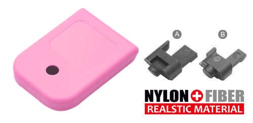 Guarder G-Series GBB Magazine Base (Standard/Pink)