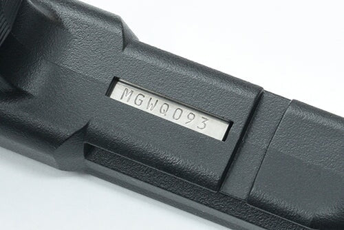Guarder Stainless Serial Number Tag for MARUI G17 Gen5 (Original Number)
