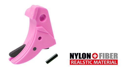 Ridged Trigger For G-Series GBB (Pink)