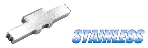 Guarder G-Series Steel Slide Lock (Silver)