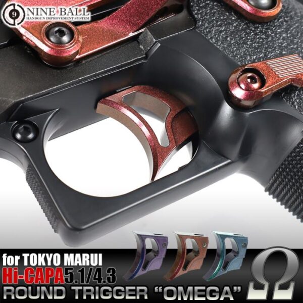 Nine Ball Hi Capa Series - Omega Round Trigger - ZANSHIN 残心