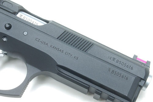 KJ CZ75 SP-01 Shadow Gas Blowback Gel Blaster - Image 4