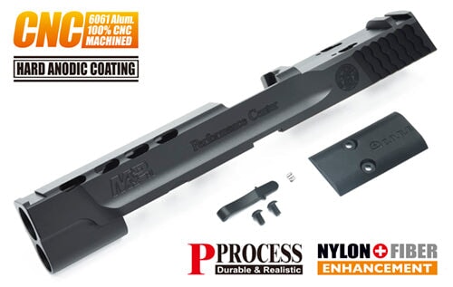 Guarder Aluminium CNC Slide for MARUI M&P9L (Performance Centre/Black)