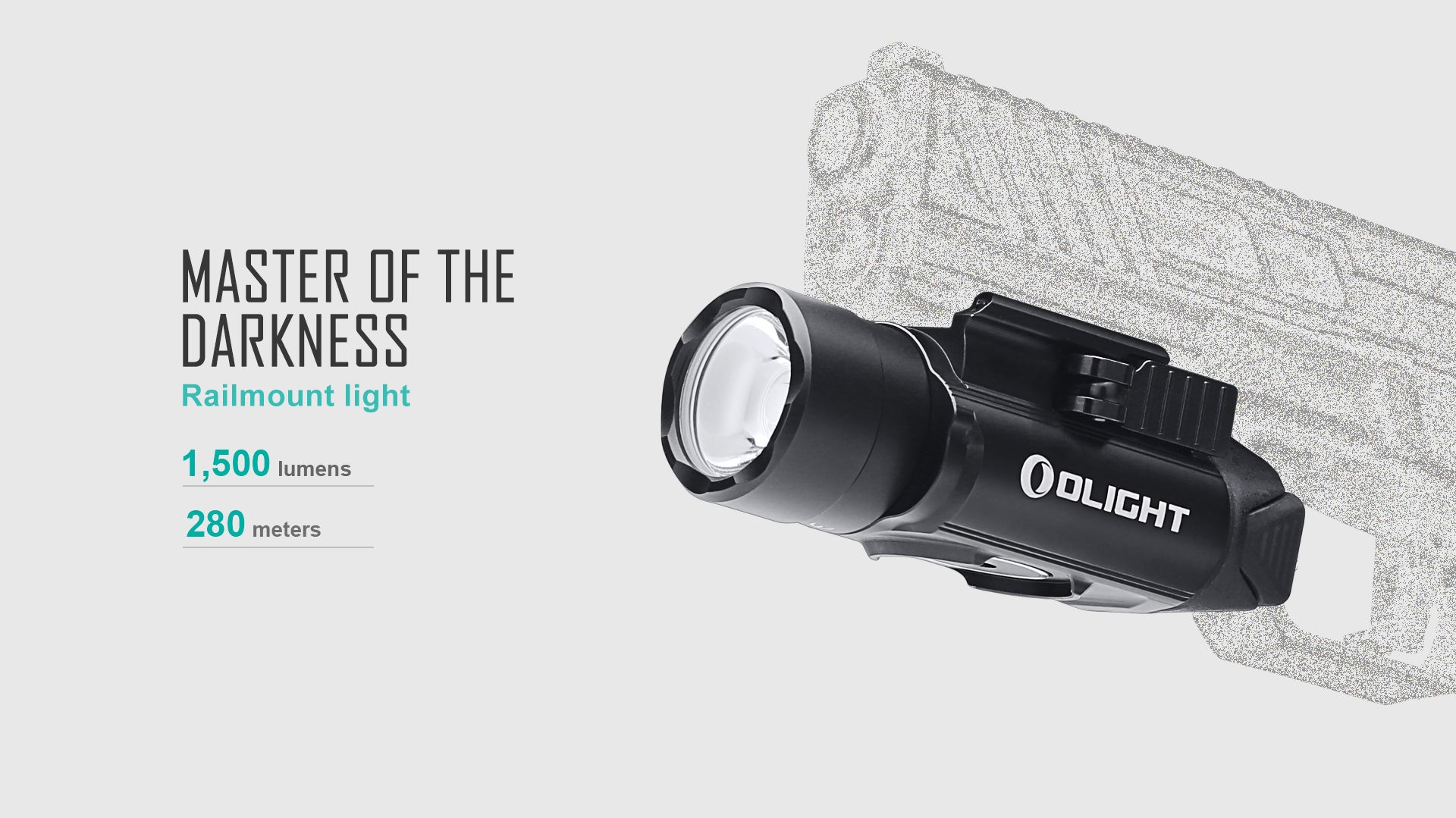 Olight PL-Pro Valkyrie 1500 Lumens Compact Tactical Flashlight - Black - Image 5