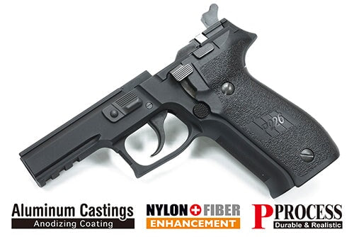 Guarder Aluminium Frame Complete Set For MARUI P226 (Late Ver./Black)