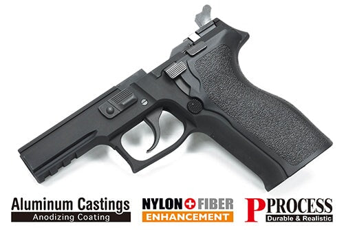 Guarder Aluminium Frame Complete Set For MARUI P226 (E2/Black)