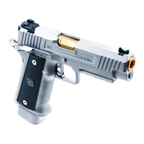 EMG / Salient Arms International™ 2011 DS Pistol 4.3 Hi Capa Gel Blaster Silver