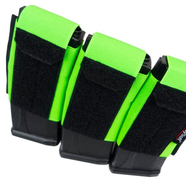 CubySoft® THUNDER MAG POUCH | AR x3 | FLURO GREEN