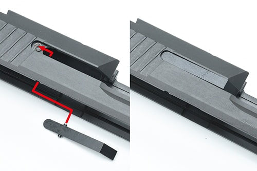 Guarder Stainless CNC Slide Set for MARUI USP (9mm/Silver) - Image 11
