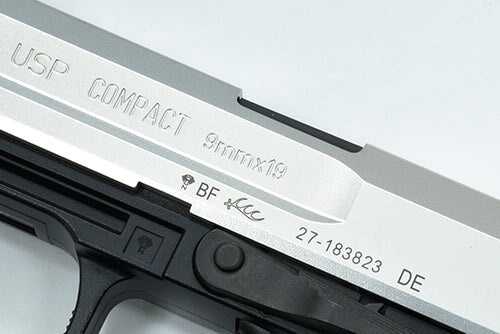 Guarder Aluminium CNC Slide Set for MARUI USP Compact (Silver) - Image 4