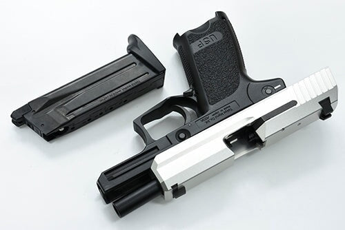 Guarder Aluminium CNC Slide Set for MARUI USP Compact (Silver) - Image 12